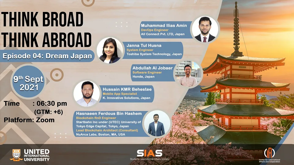 Poster for episode 4: Dream Japan
