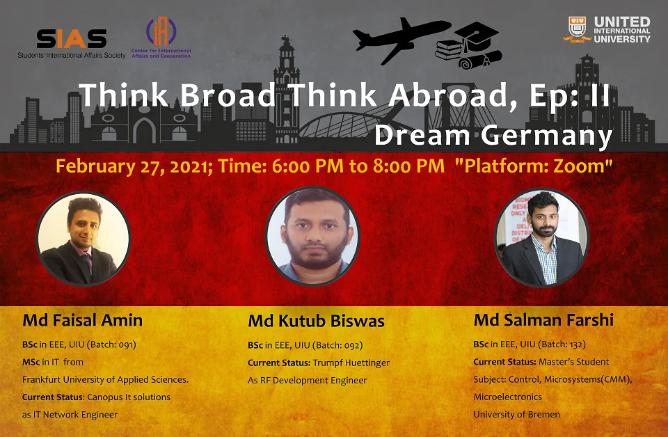 Poster for episode 2: Dream Germany